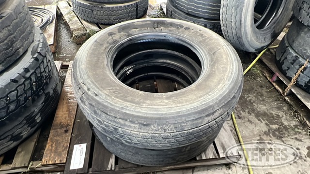 (2) 11R22.5 tires